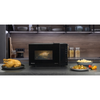 MICROONDAS HISENSE H23MOBS5HG4 23L GRILL NEGRO
