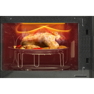 MICROONDAS HISENSE H23MOBS5HG4 23L GRILL NEGRO