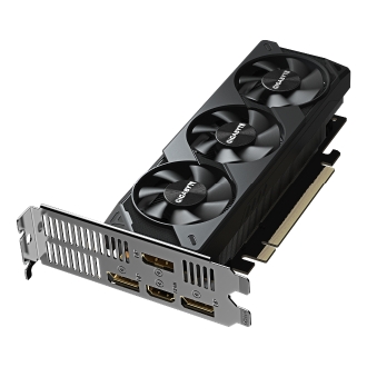 GIGABYTE GeForce RTX 5060 OC Low Profile 8G Tarjeta Gráfica - 8GB GDDR7, 128bit, PCI-E 5.0, 2512 MHz Frecuencia del núcleo, 3 x DisplayPort, 1 x HDMI, GV-N5060OC-8GL