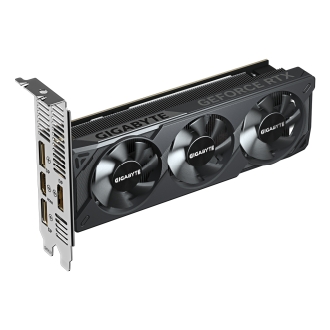GIGABYTE GeForce RTX 5060 OC Low Profile 8G Tarjeta Gráfica - 8GB GDDR7, 128bit, PCI-E 5.0, 2512 MHz Frecuencia del núcleo, 3 x DisplayPort, 1 x HDMI, GV-N5060OC-8GL