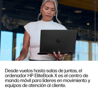 HP EliteBook X G2i 14 inch Notebook Next Gen AI PC Wolf Pro Security Edition Copilot+ PC Intel Core Ultra 5 325 Portátil 35,6 cm (14") WUXGA 16 GB LPDDR5x-SDRAM 512 GB SSD Wi-Fi 7 (802.11be) Windows 11 Pro Negro