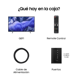 Samsung TV 50" QLED QE1F 4K Vision AI Smart TV 2025