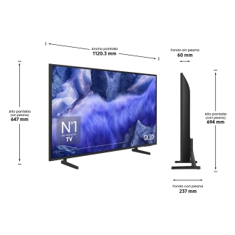 Samsung TV 50" QLED QE1F 4K Vision AI Smart TV 2025