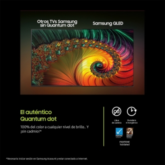 Samsung TV 50" QLED QE1F 4K Vision AI Smart TV 2025
