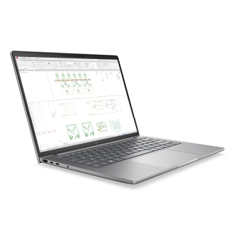 Portatil hp zbook 8 g2i mobile workstation copilot+ pc u7 - 356h -  32gb -  ssd 1tb -  14 pulgadas fhd+ -  w11p
