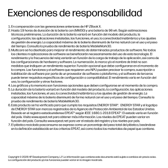 Portatil hp zbook x g2i mobile workstation copilot+ pc u9 - 386h -  64gb -  ssd 2tb -  rtx pro 3000 -  16 pulgadas fhd+ -  w11p