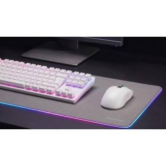 MOUSE MARS GAMING WIRELESS Y BLUETOOTH MMW-ELITEW TRI-MODE 2.4GHZ BT 5.4 6 BOTONES 20000 DPI BLANCO