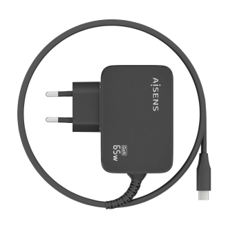 Cargador AISENS 65W GaN USB-C con cable 1.8M