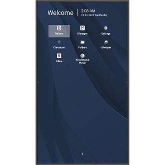 Pantalla Viewsonic CDE6514-2C 65" para señalización digital LCD Wifi 500 cd / m² 4K Ultra HD incorporado Android 14. 24/7