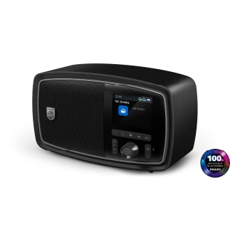 RADIO PHILIPS TAV2000FB/00 RETRO NEGRO BT FM