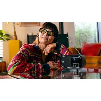 RADIO PHILIPS TAV2000FB/00 RETRO NEGRO BT FM