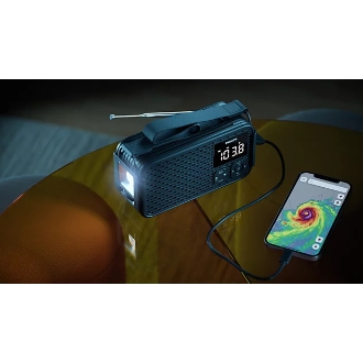 RADIO EMERGENCIA PHILIPS TAR3500/00 NEGRO