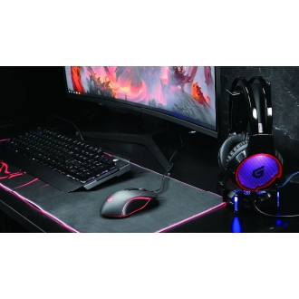 TECLADO CONCEPTRONIC KRONIC01ES MECANICO SWITCH BLUE 8 TECLAS PROGRAMABLES RGB ITALIANO NEGRO