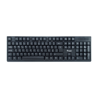 TECLADO Y MOUSE EQUIP LIFE WIRELESS COMBO 2.4GHZ COLOR NEGRO PORTUGUES 245222