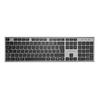 TECLADO MOUSE Y ALFOMBRILLA WIRELESS TACENS 6ZENITHFR LOW PROFILE TECLA COPILOT 3200DPI NEGRO