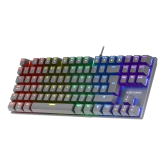 TECLADO MARS GAMING USB MK80 TKL MECANICO SWITCH BROWN FRGB ITALIANO NEGRO