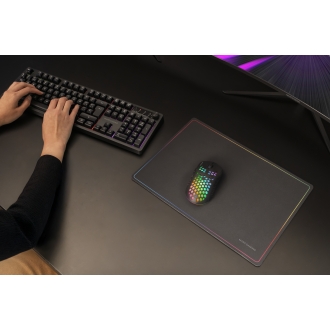 TECLADO MOUSE Y ALFOMBRILLA MARS GAMING MCPWXPT NEGRO H-MECH FRGB 3200DPI PORTUGUES