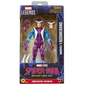 Figura hasbro marvel legends series spider - man marvel's boomerang
