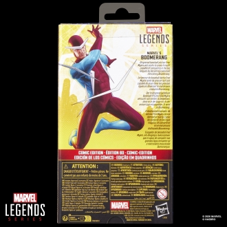 Figura hasbro marvel legends series spider - man marvel's boomerang