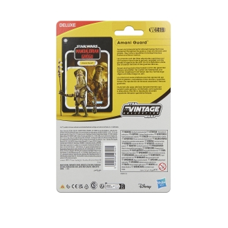Figura hasbro star wars the mandalorian and grogu amani guard