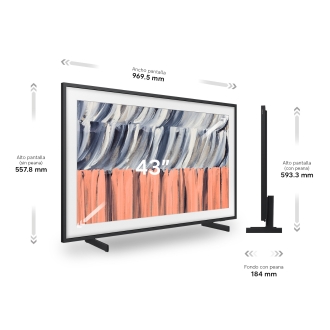 Samsung The Frame TV 43" LS03HE 4K SIN reflejos Vision AI Smart TV (2026)