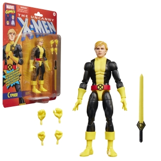 Figura hasbro marvel comics the uncanny x - men cypher