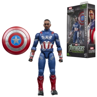 Figura hasbro marvel legends series avengers doomsday captain america