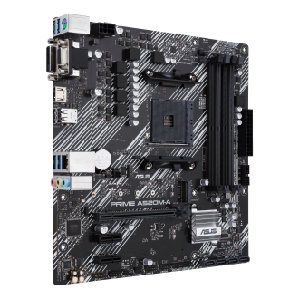 ASUS PRIME A520M-A II/CSM AMD A520 Zócalo AM4 micro ATX