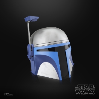 Réplica casco electrónico hasbro star wars the black series jango fett