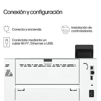 Impresora laser hp laserjet pro 4007dw monocromo duplex