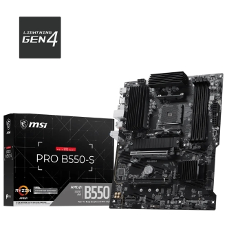 MSI PRO B550-S placa base AMD B550 Zócalo AM4 ATX