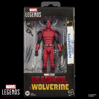 Figura hasbro marvel legends series deadpool & wolverine -  wolverinepool (concept art)