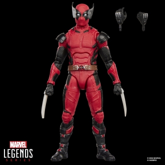 Figura hasbro marvel legends series deadpool & wolverine -  wolverinepool (concept art)