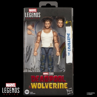 Figura hasbro marvel legends series deadpool & wolverine the cavillrine