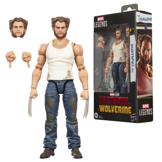 Figura hasbro marvel legends series deadpool & wolverine the cavillrine