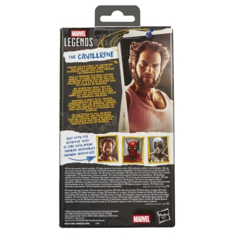 Figura hasbro marvel legends series deadpool & wolverine the cavillrine