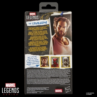 Figura hasbro marvel legends series deadpool & wolverine the cavillrine