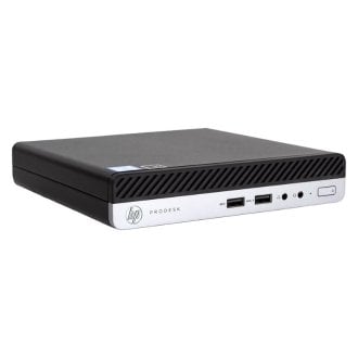 Mini PC HP Prodesk 400 G4 I5-8400T 16GB 512GB NVMe 2xDP Wifi W11P Reacondicionado