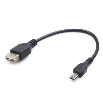 Adaptador OTG Gembird micro USB macho a USB-A hembra 15cm