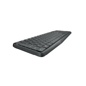 Teclado y ratón inalámbrico Logitech MK235 negro