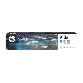 Cartucho original HP 913A cian