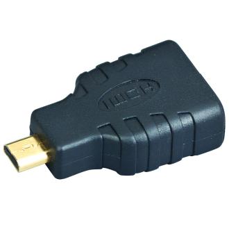 Adaptador Gembird HDMI hembra a HDMI micro macho