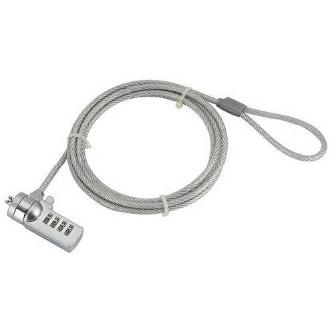 Cable de seguridad Gembird para portátil con combinación