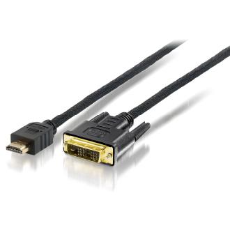 Cable Equip HDMI macho a DVI-D macho 1.8m negro