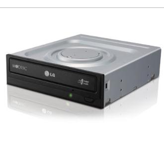 Grabadora LG DVD-RW interna 24X bulk SATA negra
