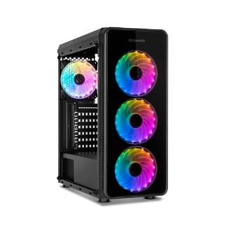 Caja ATX Nox Hummer TGM Rainbow ARGB