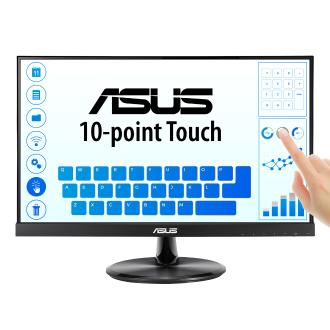 Monitor Profesional Táctil Asus VT229H 21.5"/ Full HD/ Multimedia/ Negro