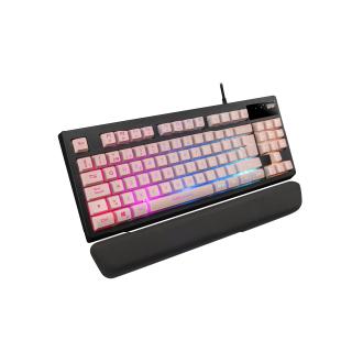 Teclado H-mecánico TKL Mars Gaming MKAXE con reposamuñecas