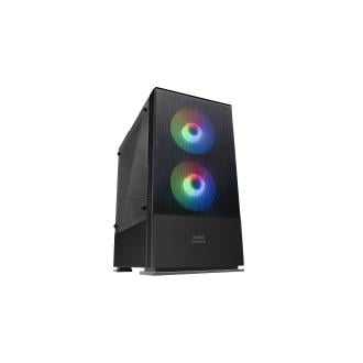 Caja Micro ATX Tacens Mars Gaming MCZ negro