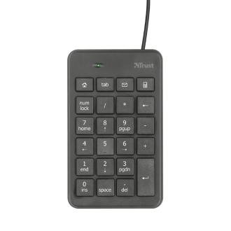 Teclado numérico Trust Xalas USB negro